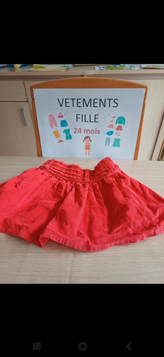 Jupe rouge