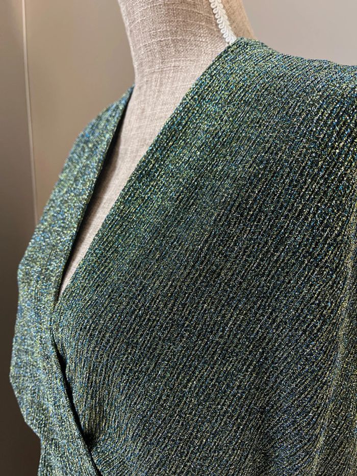 Robe longue col V pailletée Maison 123 - photo numéro 2