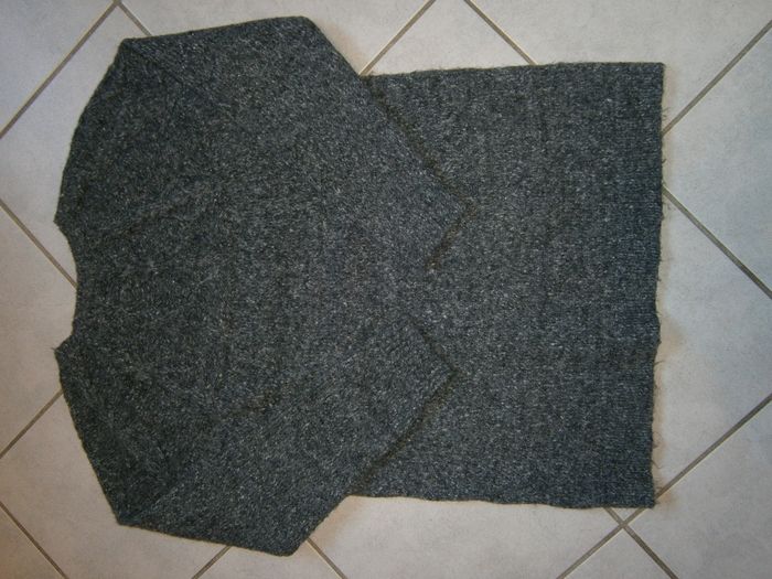 Pull gris chiné Taille 42 - photo numéro 6