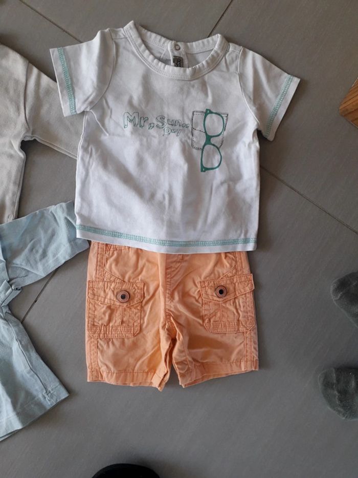 Lot de 2 tenues+4 hauts garçon 3 mois - photo numéro 3