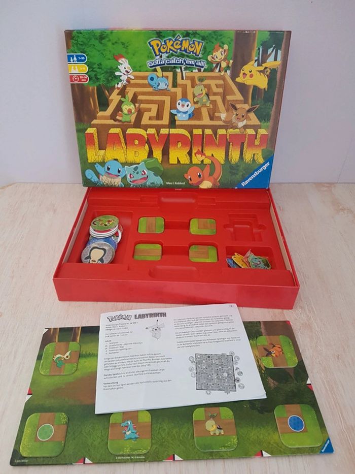 Labyrinth jeu Pokémon de Ravensburger - photo numéro 16