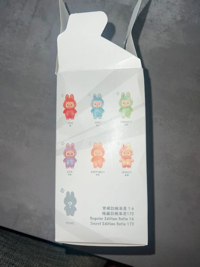 Neuf Poupée peluche Porte clé double pop Mart labubu lafufu multicolore pastel - photo numéro 4