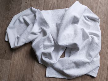 Tissu bambou blanc 1 mètre largeur 155cm