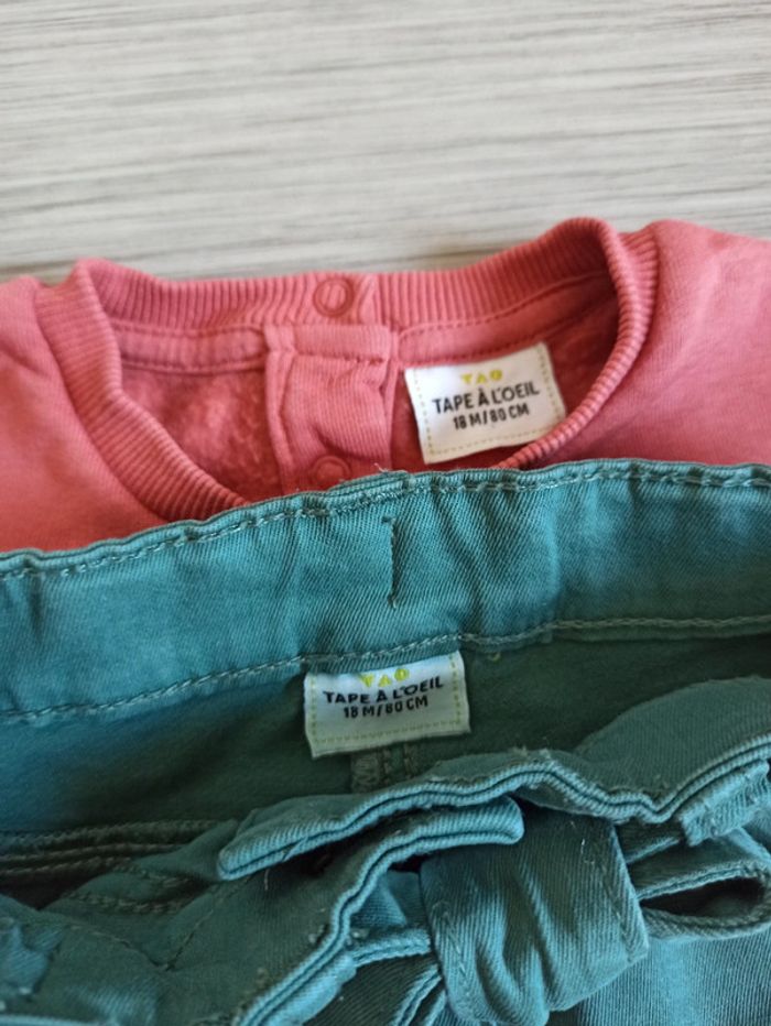 Pantalon + sweat 18 mois - photo numéro 6