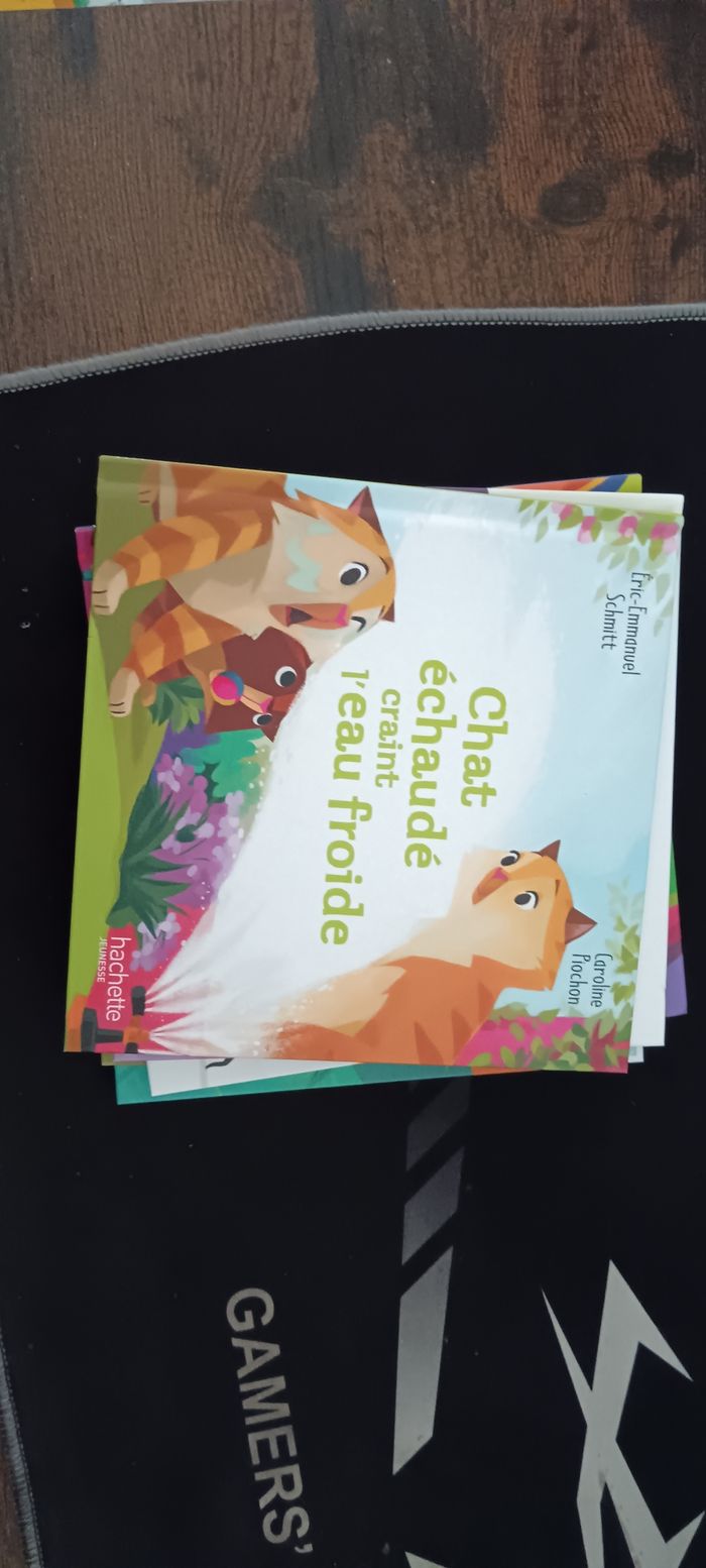 5 livres pour enfant