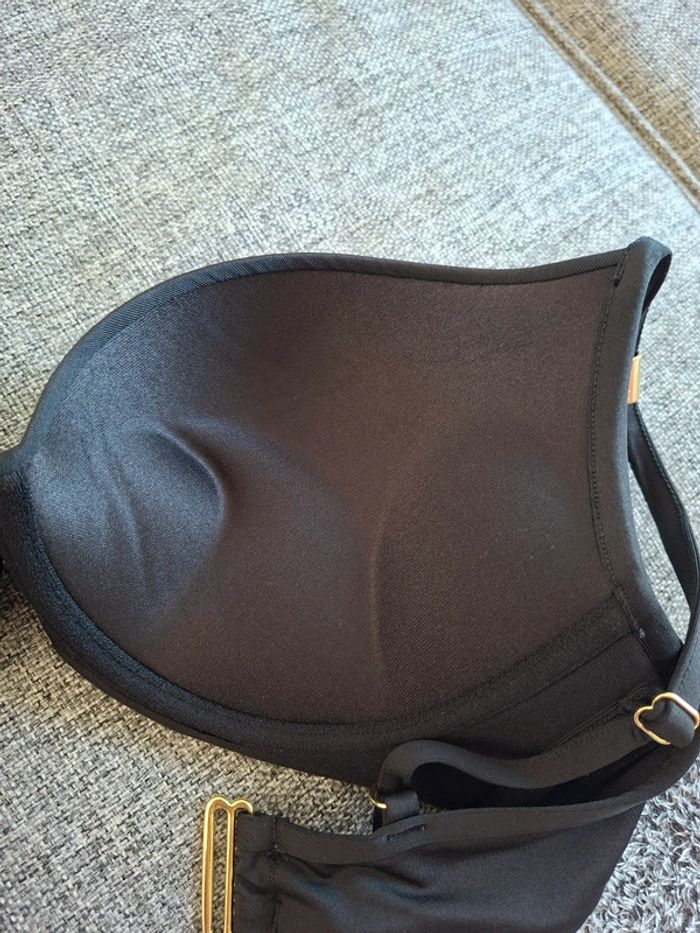 Haut de maillot de bain bikini détail doré 80B - photo numéro 8