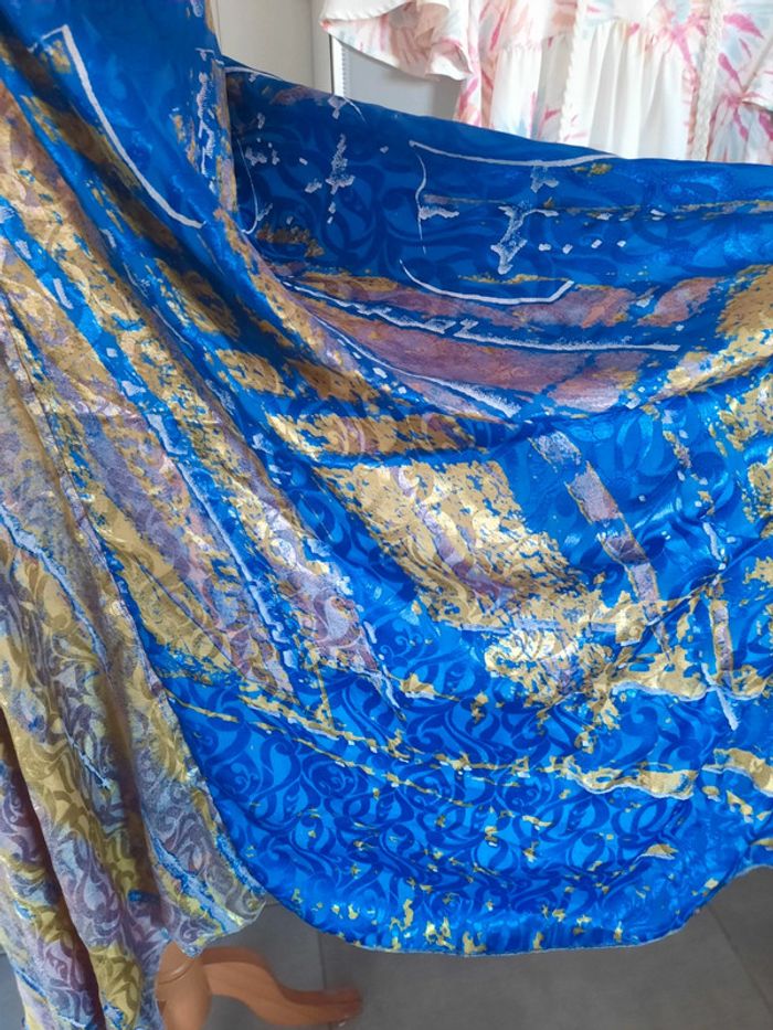 Robe en soie Taille unique neuf sans étiquette 🏷 #lora11femme - photo numéro 6