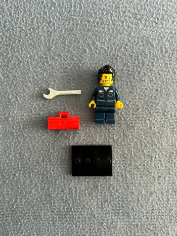 Lego Minifigure Série 6 Mechanic col095