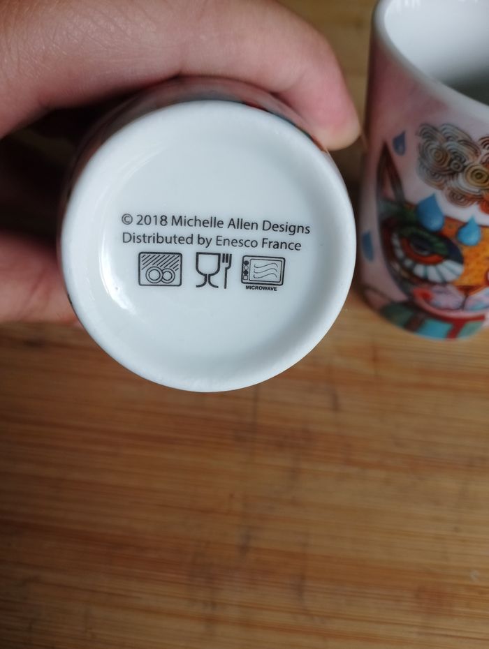 4 tasses à café Enesco - photo numéro 5