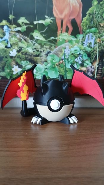 Pokeball Dracaufeu Shiny
