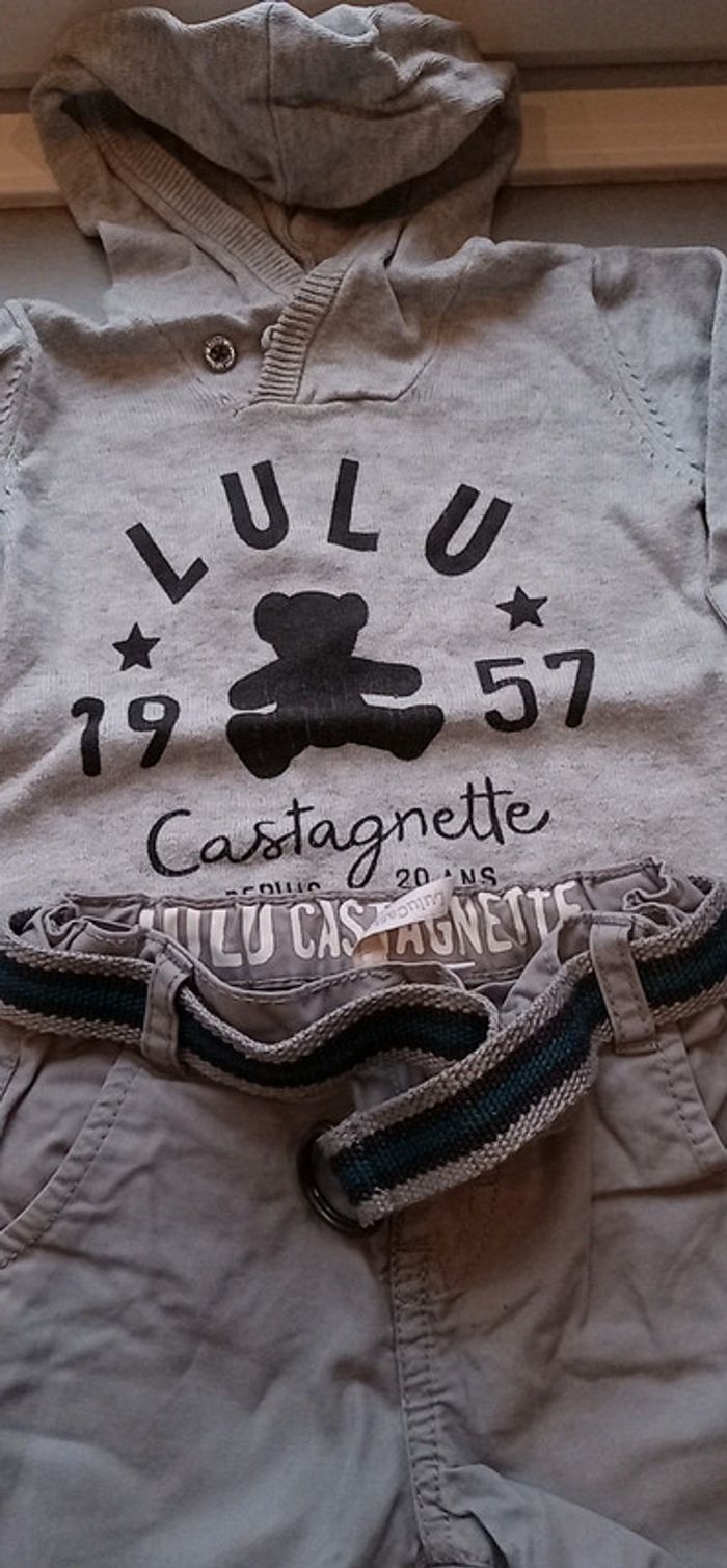 Ensemble garçon 12 mois lulu castagnette - photo numéro 2