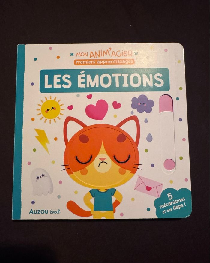 Livre Les émotions Mon Animagier