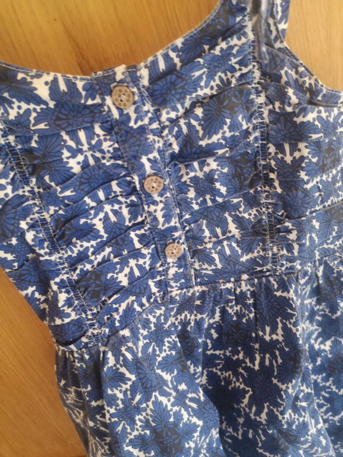 Robe en bleu et blanc IKKS 5 ans - photo numéro 4