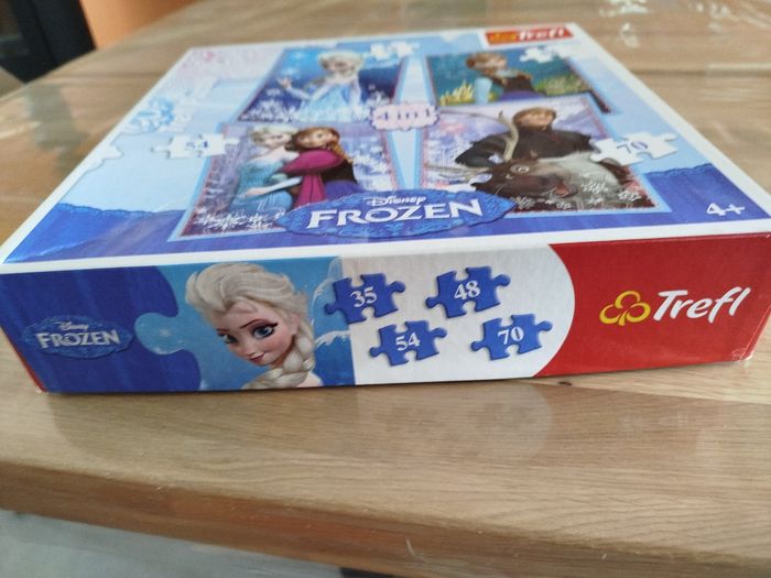 Lot puzzle reine des neiges - photo numéro 2