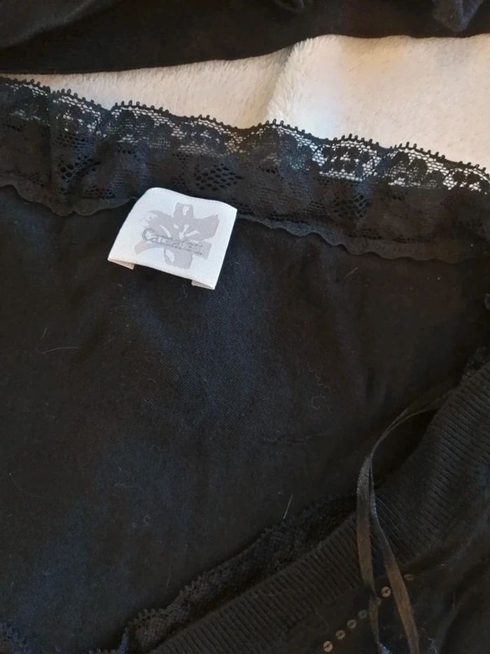 Ensemble de haut debardeur+boléro habillés - photo numéro 3