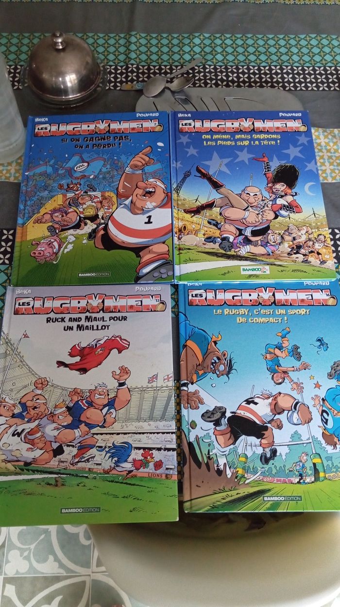 BD Les Pompiers Rugbymen Foot furieux - photo numéro 2