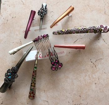 Lot de pinces à cheveux