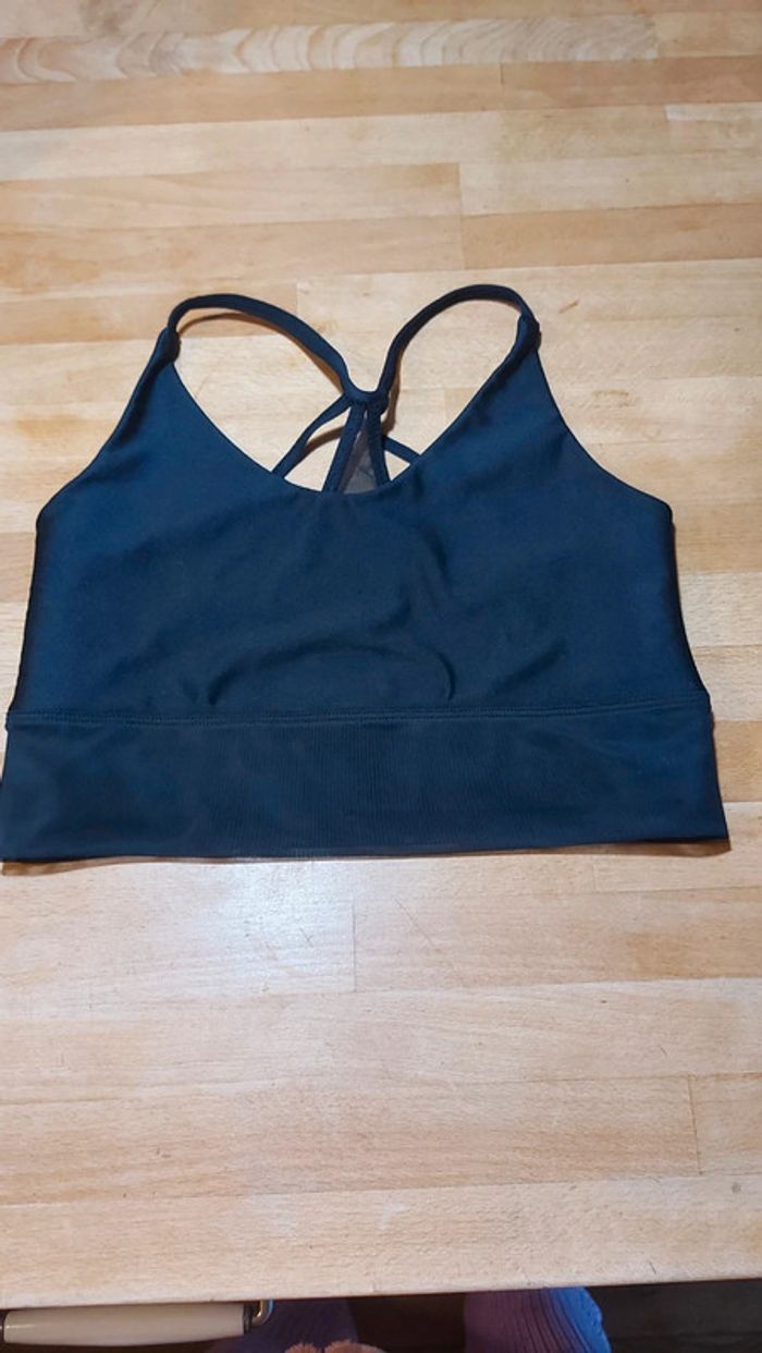 Brassiere de sport noire Decathlon eu/fr 38 - photo numéro 11