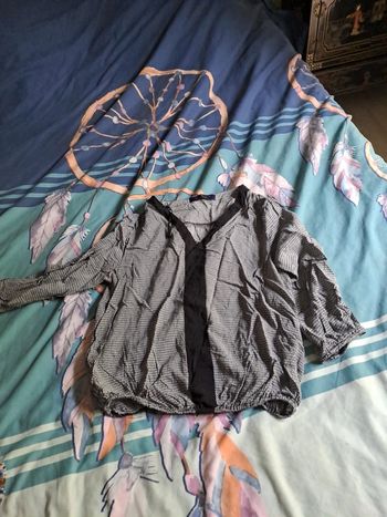 Haut manche 3/4 cache cache T38