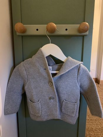 Gilet gris clair 👶🏻Gap