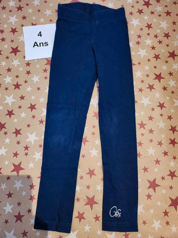 Lot de 5 leggings 4 ans - photo numéro 9