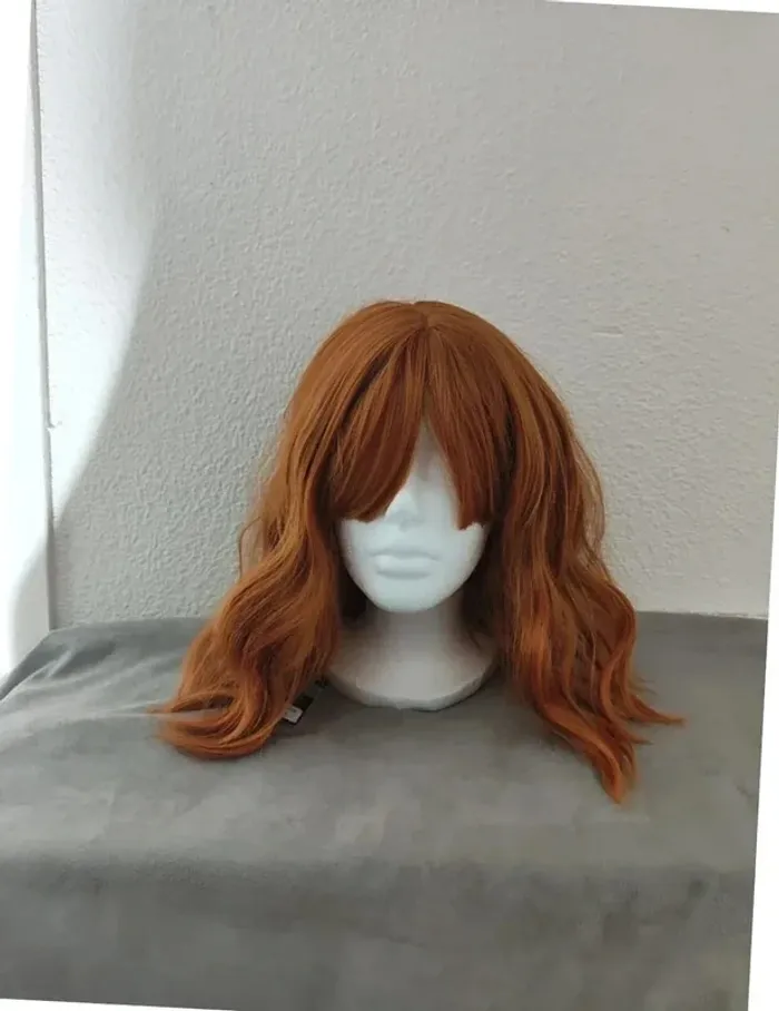 Perruque Naturelle Rousse Glamour Tendance - photo numéro 5