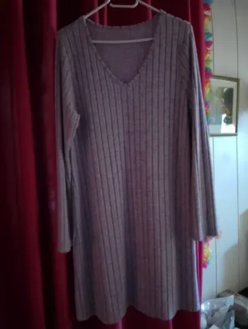 Robe manches longues