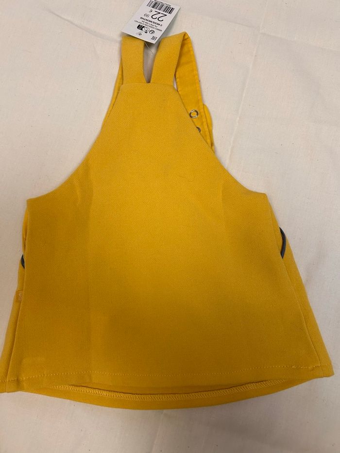 Robe jaune doublée Obaïbi 3 mois - photo numéro 3