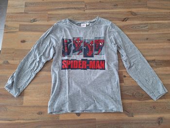 Tee shirt marvel spiderman manches longues 8 ans
