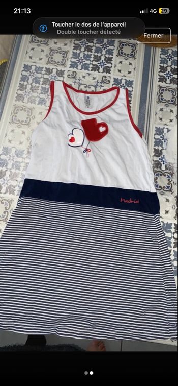 Robe manche courte
