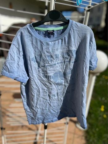 T shirt bleu Kiabi 8 ans