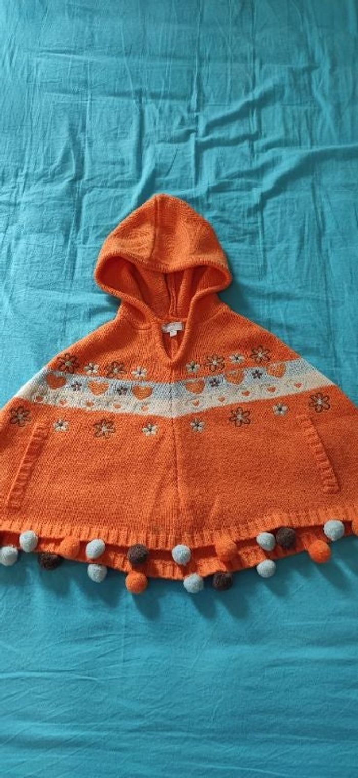 Poncho bébé fille 24 mois