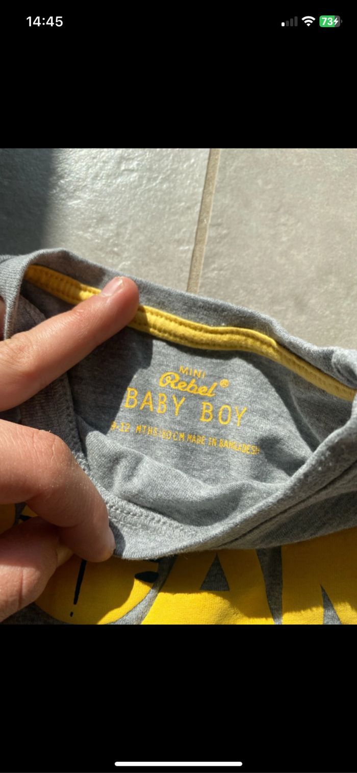 T-shirt manches longue 12 mois - photo numéro 3