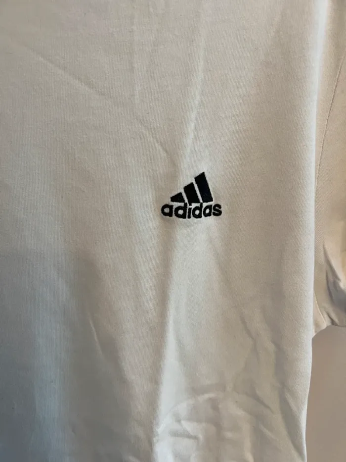 T-shirt adidas blanc L - photo numéro 2