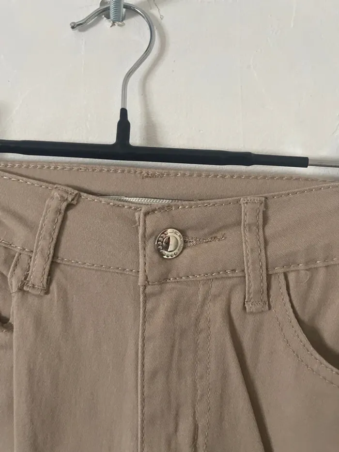 Jean marron, crème n°473 - photo numéro 3