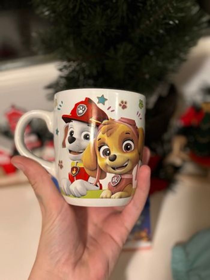 Lot de 2 tasses céramique pat patrouille enfant - photo numéro 3