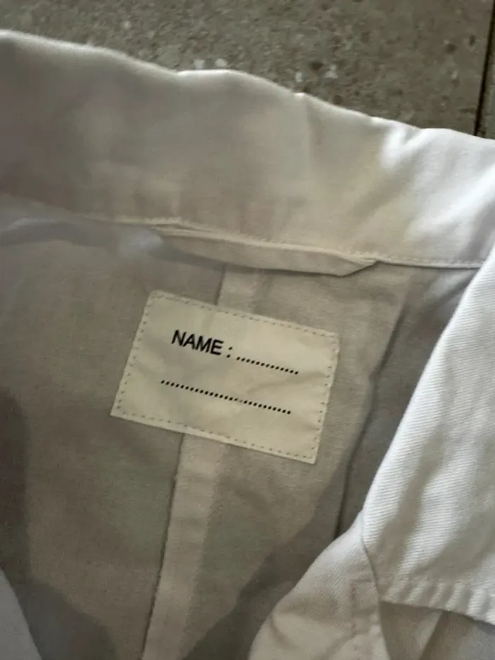 Blouse blanche taille 38, très bon état - photo numéro 3