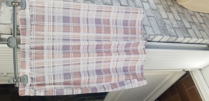 Jupe droite gris pastel