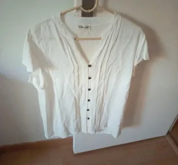 Chemise blanches manches courtes Transfer