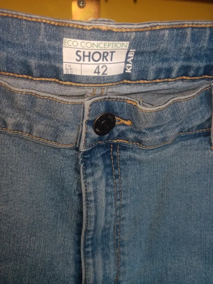 Short en jean taille XL Kiabi - photo numéro 2