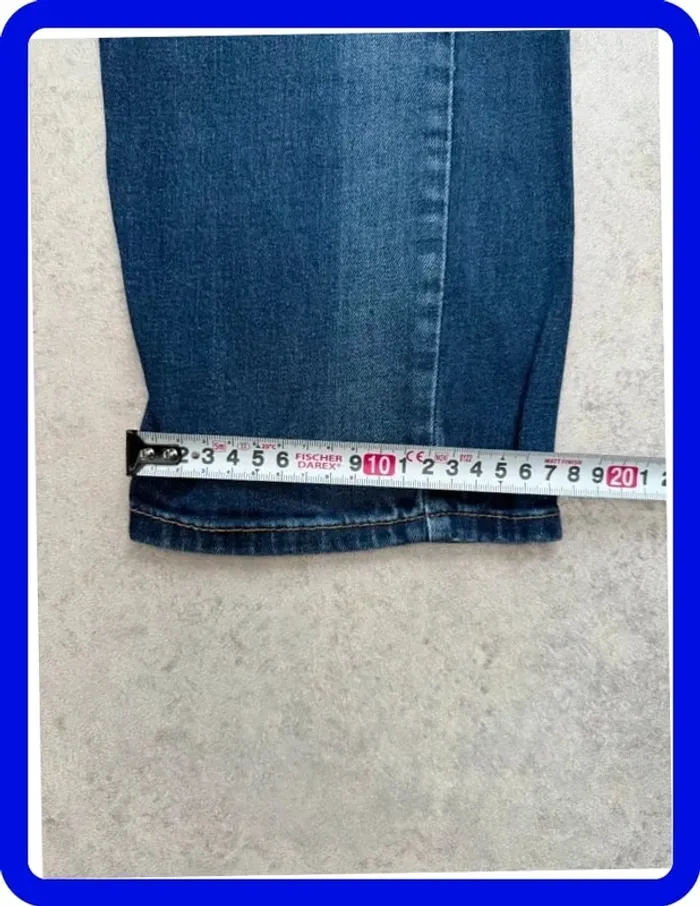 Jeans Levi's 541 W27 FR36 L27 coupe droite bleu Homme Men pan584b - photo numéro 6