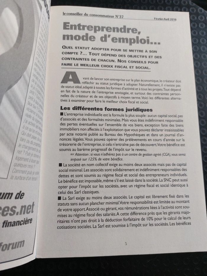 Créer son entreprise - photo numéro 3