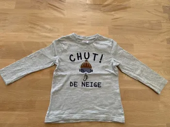 T-shirt manches longues 4 ans