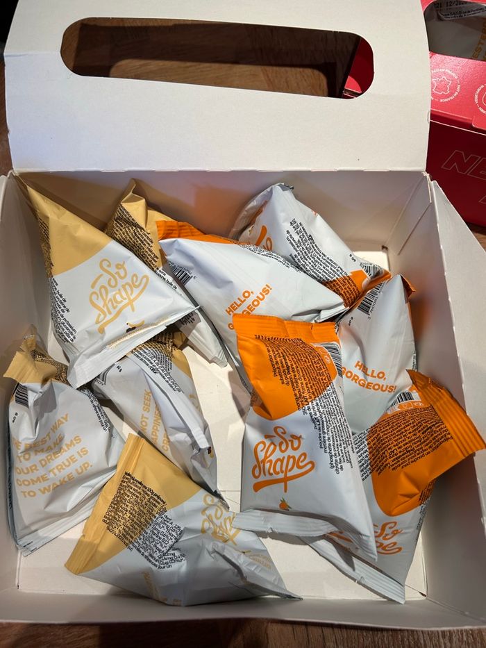 So Shape saveur banane choco et mangue passion