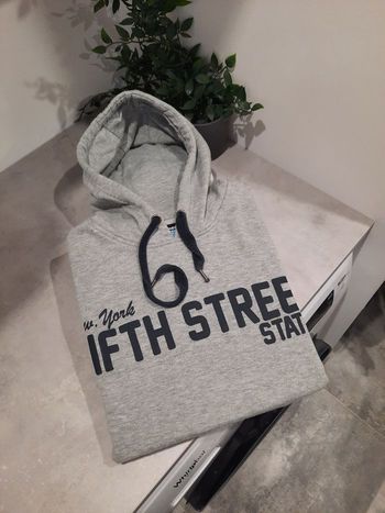 Pull Sweat Fifth Street Skate New York Virginia Beach gris – Taille L