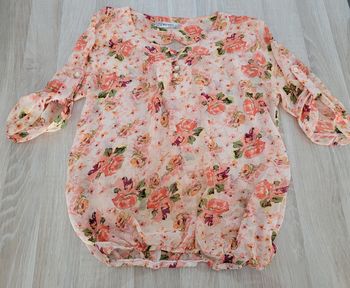 Chemisier transparent taille M