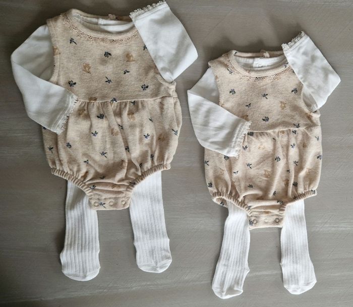 Ensemble barboteuse KIABI 1M 56 cm 4 kg