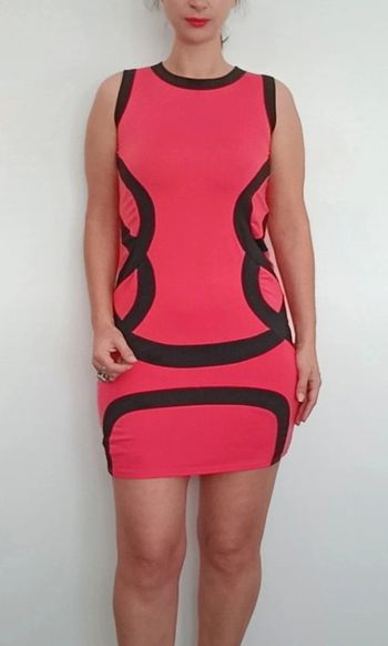 Robe cocktail moulante bandage xl