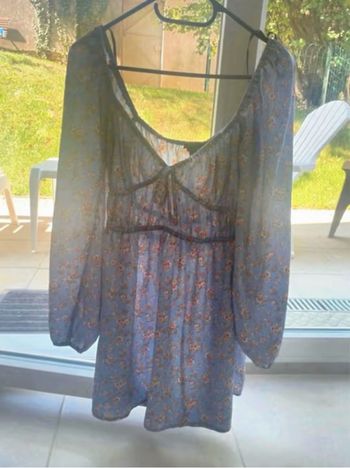Robe bleue ciel