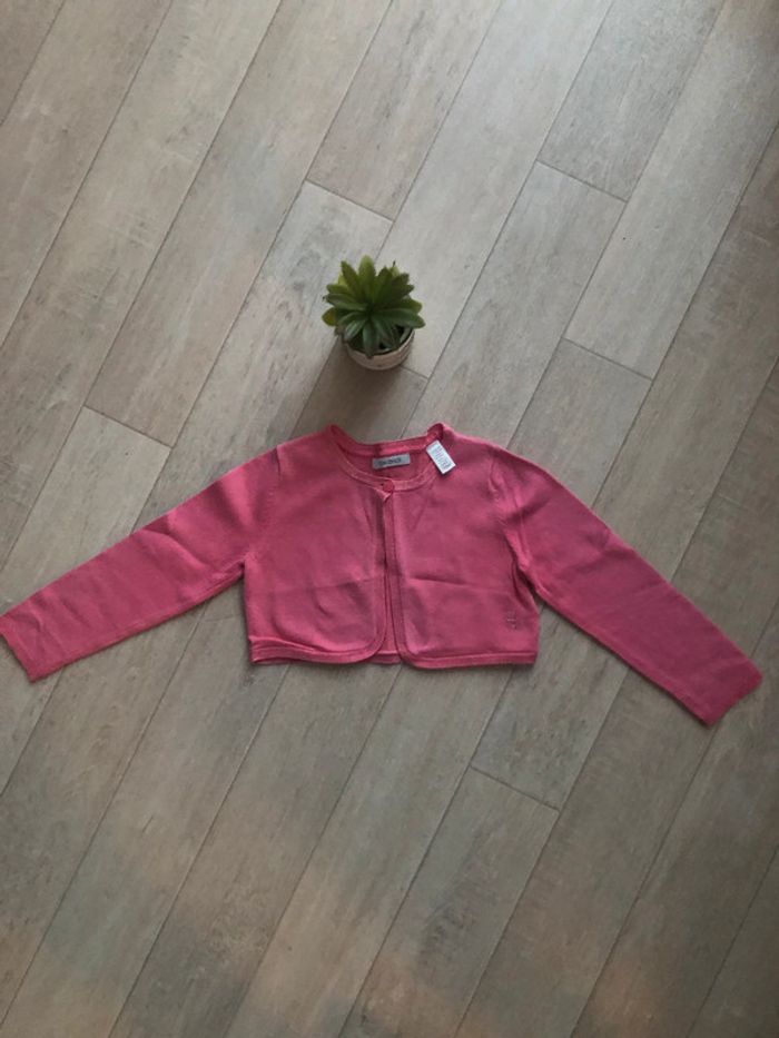 Gilet fushia Okaïdi